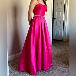 Bright Pink Prom Dress